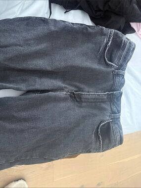 Wrangler Black Denim with Red Logo Patch